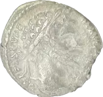 Septime S&eacute;v&egrave;re - Denier Argent, G&eacute;nie 797/198 Rome