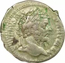 Septimius Severus - Silver Denarius, Standing Providentia - 201 Rome
