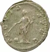 Septimius Severus - Silver Denarius, Standing Providentia - 201 Rome