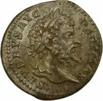 Septimus Severus - Silver Denarius, Virtus - 200 Rome