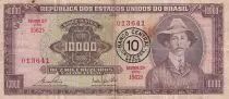 Serbia 10 Cruzeiros novos on 10000 Curzeiros - Santos-Dumont - ND (1967) - P.189b