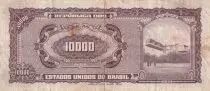 Serbia 10 Cruzeiros novos on 10000 Curzeiros - Santos-Dumont - ND (1967) - P.189b
