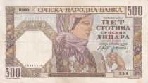 Serbia 100 Dinara  - Woman - 1941 - P.27a