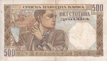 Serbia 100 Dinara  - Woman - 1941 - P.27a