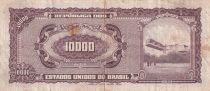 Serbie 10 Cruzeiros novos sur 10000 Curzeiros - Santos-Dumont - ND (1967) - P.189b