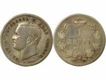 Serbie Milan I - Dinar Argent - 1875