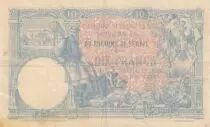 Serbien 10 Dinara - 10 Francs - Musician - 1893 Serial M.31
