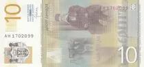 Serbien 10 Dinara Stefanovich Karadzic - 2013 - UNC - P.54b