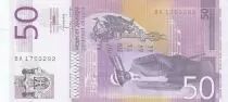 Serbien 50 Dinara - Stevan S. Mokranjac - 2014 - Serial BA - P.56a