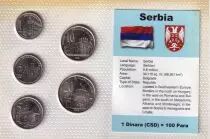 Serbien Set of 5 Coins - 2003