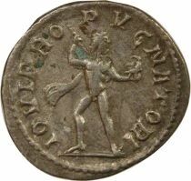 Severus Alexander - Denarius, Standing Jupiter - 231 Rome