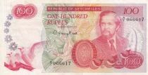 Seychellen 100 Rupees - President Mancham - Seychelles - 1977 - Series A/I