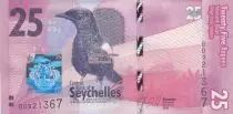 Seychellen 25 Rupees - Seychelles Magpie Robin - 2016 - Serial BD