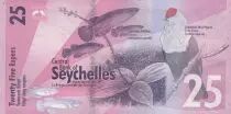 Seychellen 25 Rupees - Seychelles Magpie Robin - 2016 - Serial BD