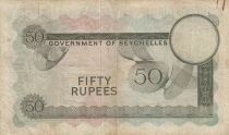 Seychellen 50 Rupees - Elizabeth II - Seychelles - 1972 - Series A/I