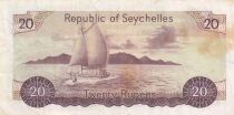 Seychelles 20 Rupees - Pr&eacute;sident Mancham - Seychelles - 1977 - S&eacute;rie A/I