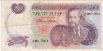 Seychelles 20 Rupees - Pr&eacute;sident Mancham - Seychelles - 1977 - S&eacute;rie A/I