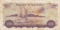 Seychelles 20 Rupees - Pr&eacute;sident Mancham - Seychelles - 1977 - S&eacute;rie A/I