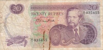 Seychelles 20 Rupees - Pr�sident Mancham - Seychelles - 1977 - S�rie A/I