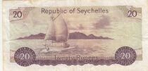 Seychelles 20 Rupees - President Mancham - Seychelles - 1977 - Series A/I