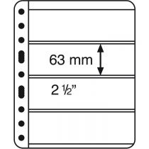 Sheets VARIO 1S, 8 1/2 x 11\  (216x280mm), 1 pocket, black