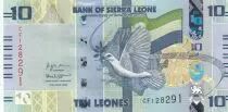 Sierra Leona 10 Leones - Bird - Arms - 27-04-2022 - Serial CF