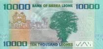 Sierra Leona 10000 Leones - Colombe de la Paix  - 2013 - P.33b