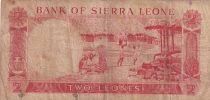Sierra Leona 2 Leones - Courthouse - Village - 1970 - Series B/33