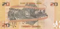Sierra Leona 20 Leones - Constance Cummings - John - 27-04-2022 - Serial EF