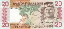 Sierra Leona 20 Leones - S. Stevens - 1984 - U8NC - P.14b