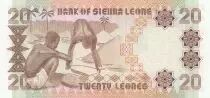 Sierra Leona 20 Leones - S. Stevens - 1984 - U8NC - P.14b