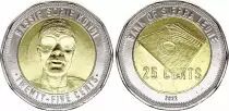 Sierra Leona 25 Cents - Bassie S. Kondi - 2022 - Bimetallic