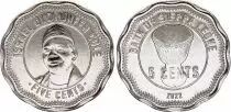 Sierra Leona 5 Cents - Israel Olorunfeh - 2022