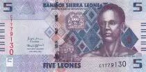 Sierra Leona 5 Leones - Sengbe Pieh - Barrage - 2022 - P.NEW