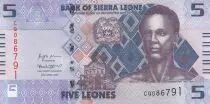 Sierra Leona 5 Leones - Sengbe Pieh - Barrage - 27-04-2022 - Serial CQ