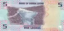 Sierra Leona 5 Leones - Sengbe Pieh - Barrage - 27-04-2022 - Serial CQ