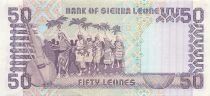 Sierra Leona 50 Leones - Joseph Saidu Momoh - 1988 - P.17a