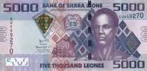Sierra Leona 5000 Leones - Sengbe Pieh - Barrage - 2015 - P.32c