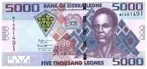 Sierra Leona 5000 Leones - Sengbe Pieh - Barrage - 2021 - New