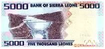 Sierra Leona 5000 Leones - Sengbe Pieh - Barrage - 2021 - New