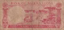 Sierra Leone 2 Leones - Courthouse - Village - 1970 - Series B/34