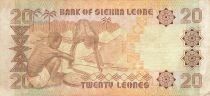Sierra Leone 20 Leones - Joseph Saidu Momoh - 1988 - P.16