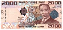 Sierra Leone 2000 Leones - I.T.A. Wallace Johnson - 2021 - Nouveau