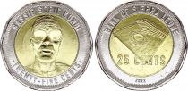 Sierra Leone 25 Cents - Bassie S. Kondi - 2022 - Bimetallic