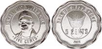Sierra Leone 5 Cents - Israel Olorunfeh - 2022