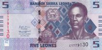 Sierra Leone 5 Leones - Sengbe Pieh - Barrage - 2022 - P.NEW