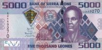 Sierra Leone 5000 Leones - Sengbe Pieh - Barrage - 2015 - P.32c