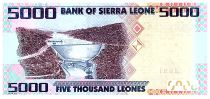 Sierra Leone 5000 Leones - Sengbe Pieh - Barrage - 2021 - New