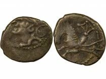 Silver Denarius with Hippocampus - 75 / 70 BC
