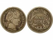 Silver Dime, Barber - 1910 Philadelphia